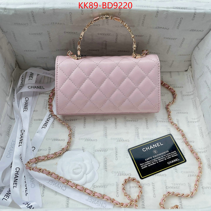 Chanel Bags(TOP)-Diagonal- knockoff highest quality ID: BD9220 $: 89USD