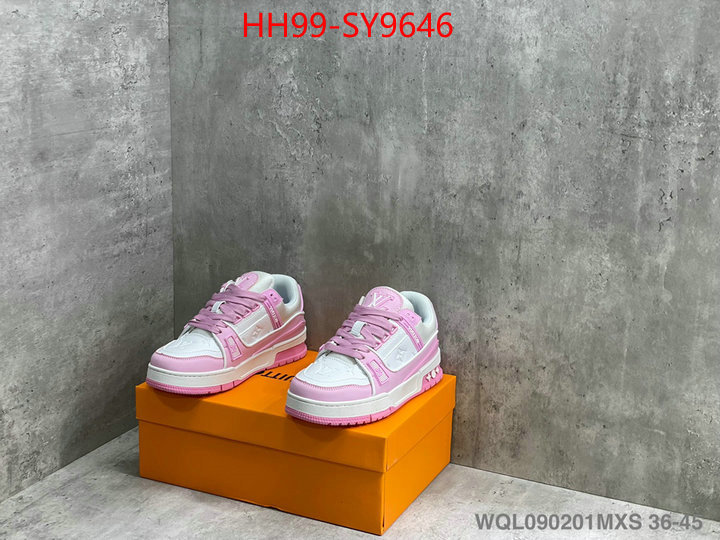 Women Shoes-LV quality aaaaa replica ID: SY9646 $: 99USD