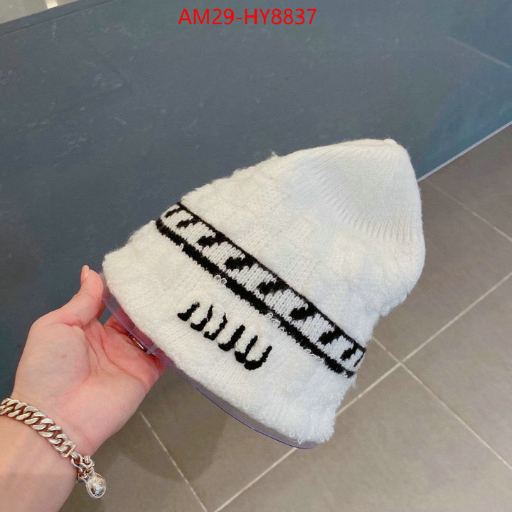 Cap(Hat)-Miu Miu replica 2023 perfect luxury ID: HY8837 $: 29USD