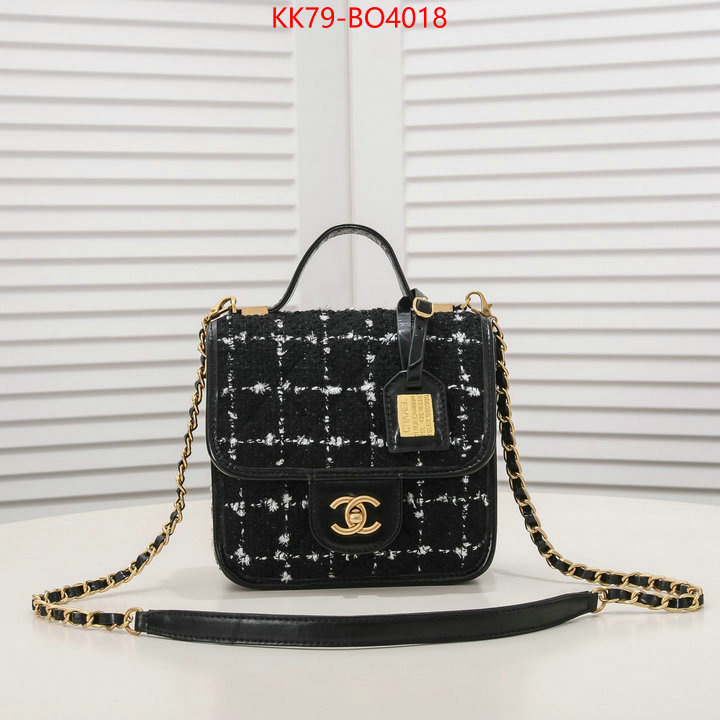 Chanel Bags(4A)-Diagonal- top quality fake ID: BO4018 $: 79USD