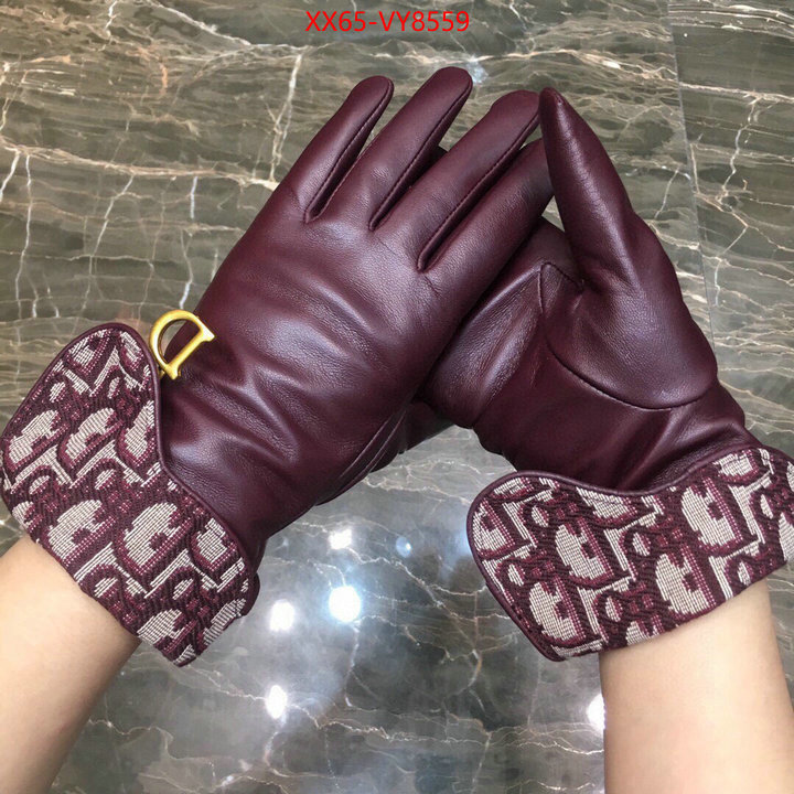 Gloves-Dior top brands like ID: VY8559 $: 65USD