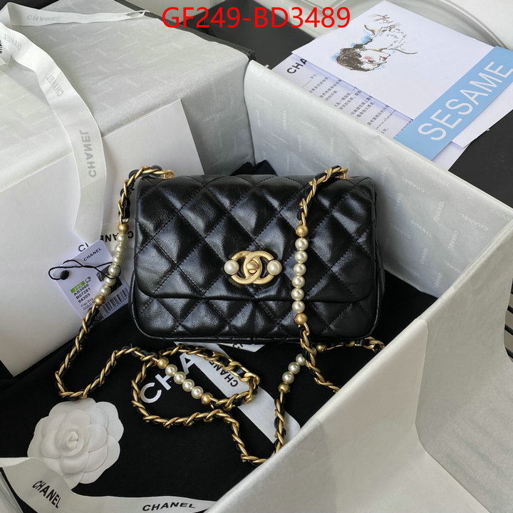 Chanel Bags(TOP)-Diagonal- replica aaaaa designer ID: BD3489 $: 249USD