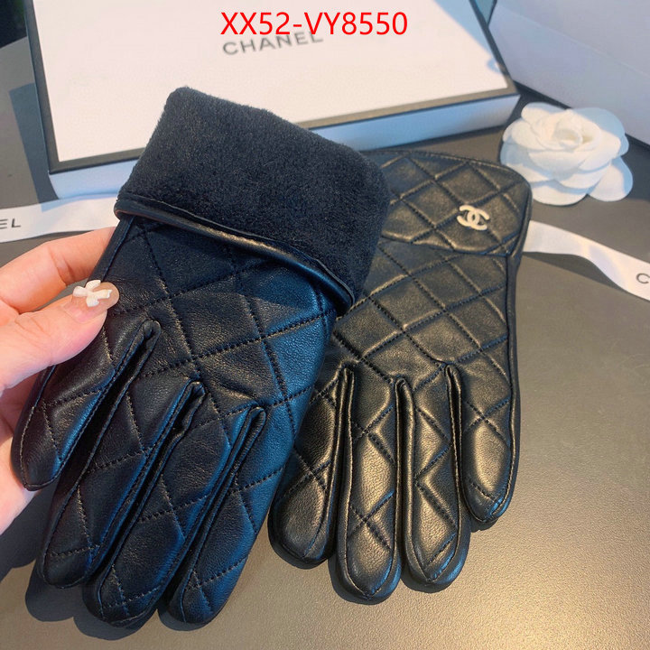 Gloves-Chanel best quality fake ID: VY8550 $: 52USD