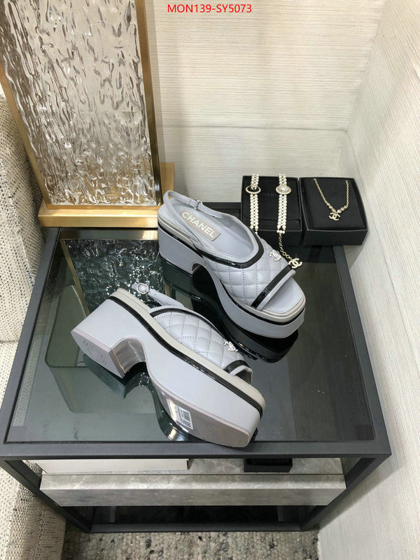 Women Shoes-Chanel buy top high quality replica ID: SY5073 $: 139USD