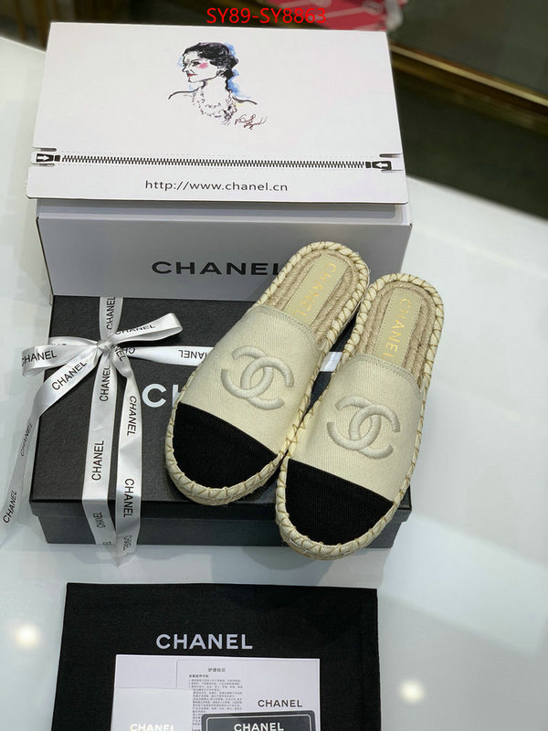 Women Shoes-Chanel high quality ID: SY8863 $: 89USD