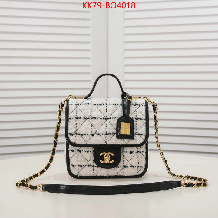 Chanel Bags(4A)-Diagonal- top quality fake ID: BO4018 $: 79USD