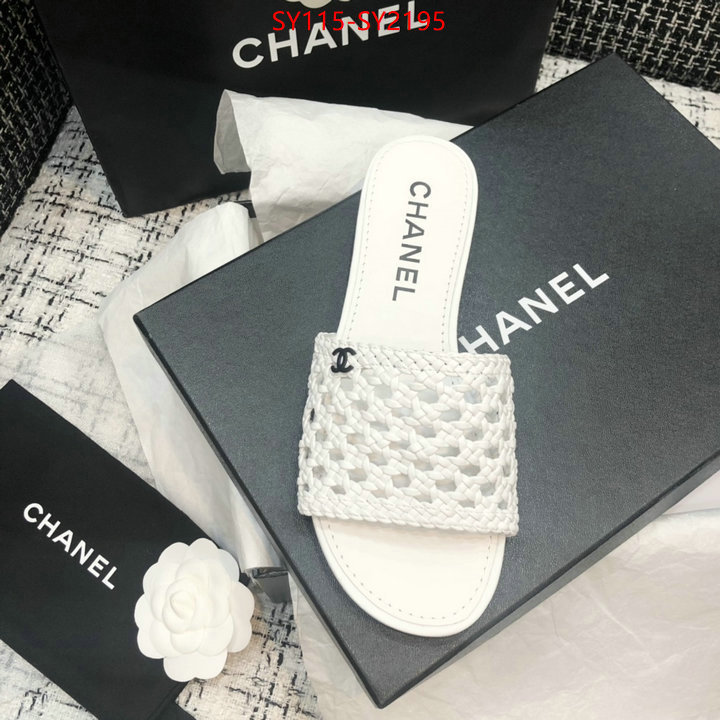 Women Shoes-Chanel top quality ID: SY2195 $: 115USD