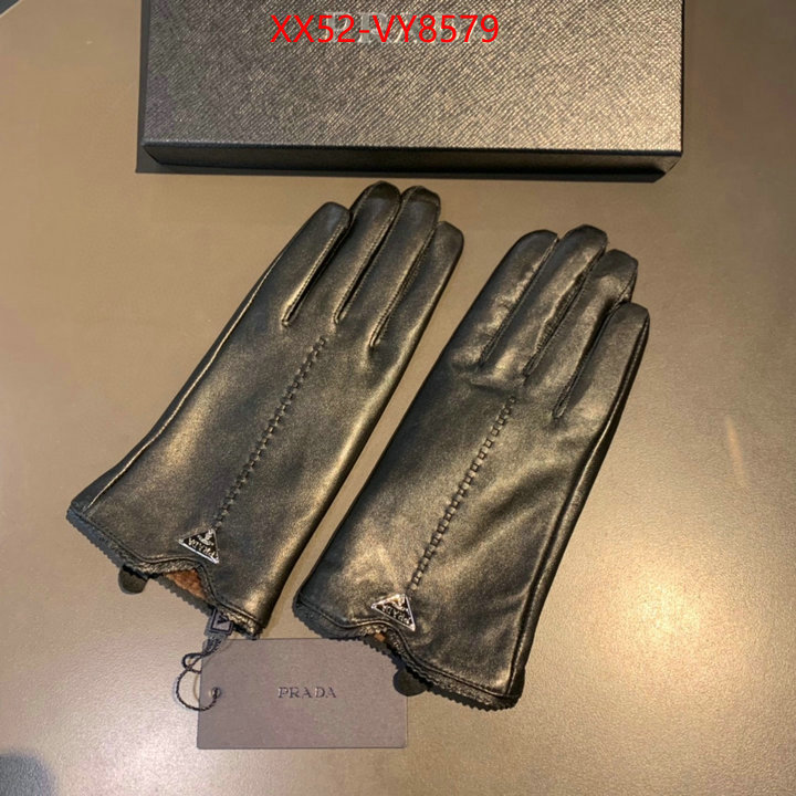 Gloves-Prada 7 star replica ID: VY8579 $: 52USD