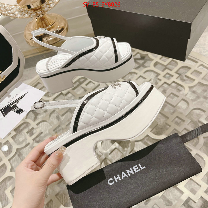 Women Shoes-Chanel perfect replica ID: SY8026 $: 135USD