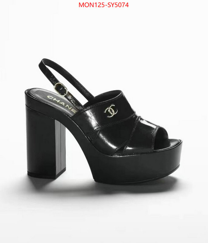Women Shoes-Chanel sell online ID: SY5074 $: 125USD