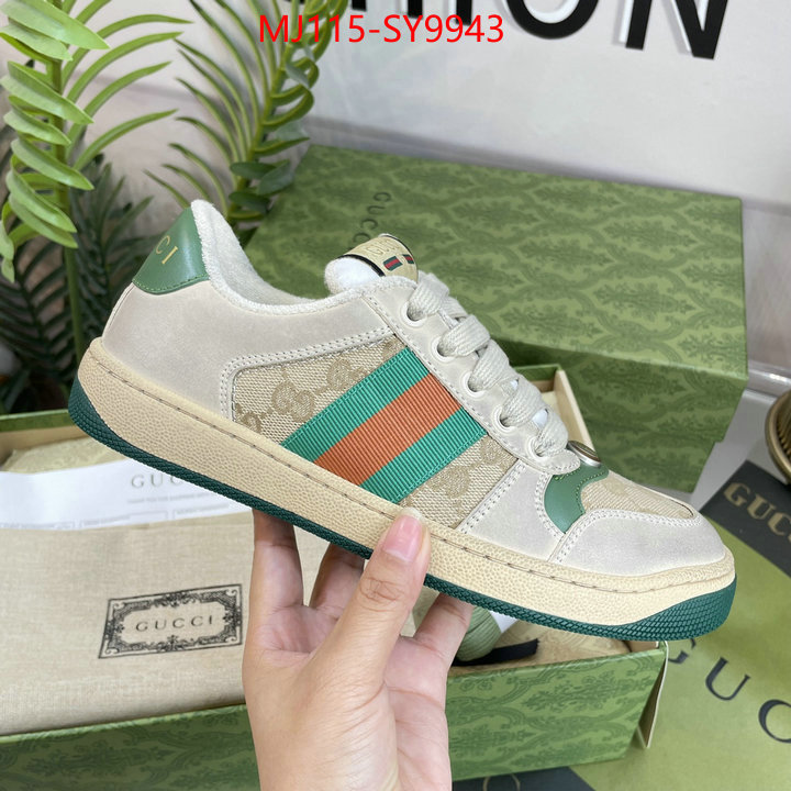 Men Shoes-Gucci fake aaaaa ID: SY9943 $: 115USD