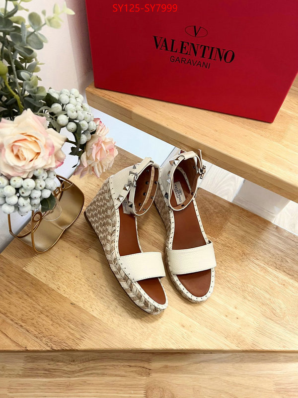 Women Shoes-Valentino quality aaaaa replica ID: SY7999 $: 125USD