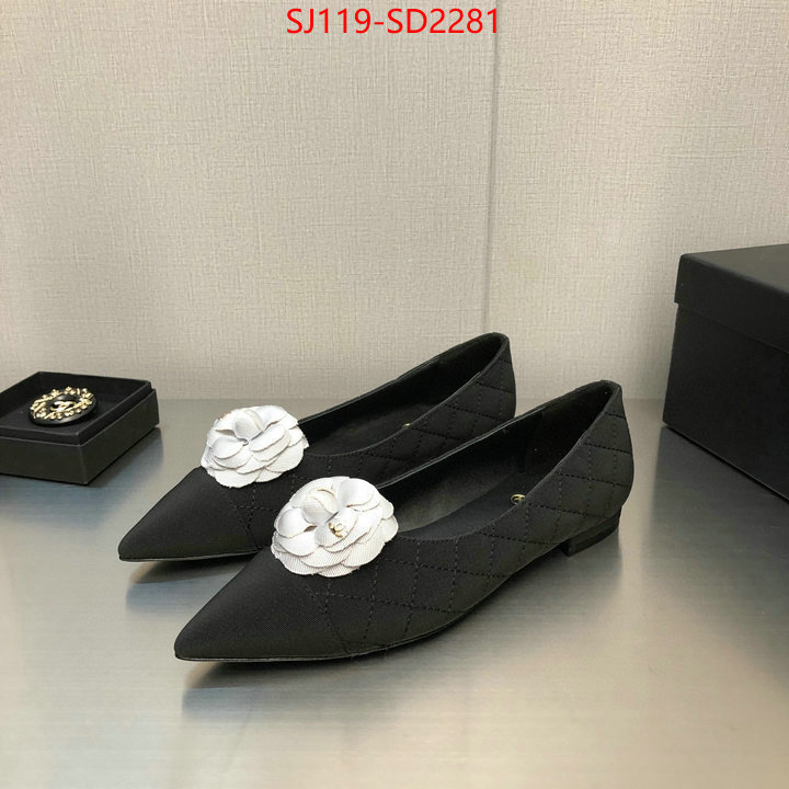 Women Shoes-Chanel high quality 1:1 replica ID: SD2281 $: 119USD