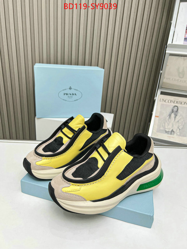Women Shoes-Prada high quality replica designer ID: SY9039 $: 119USD