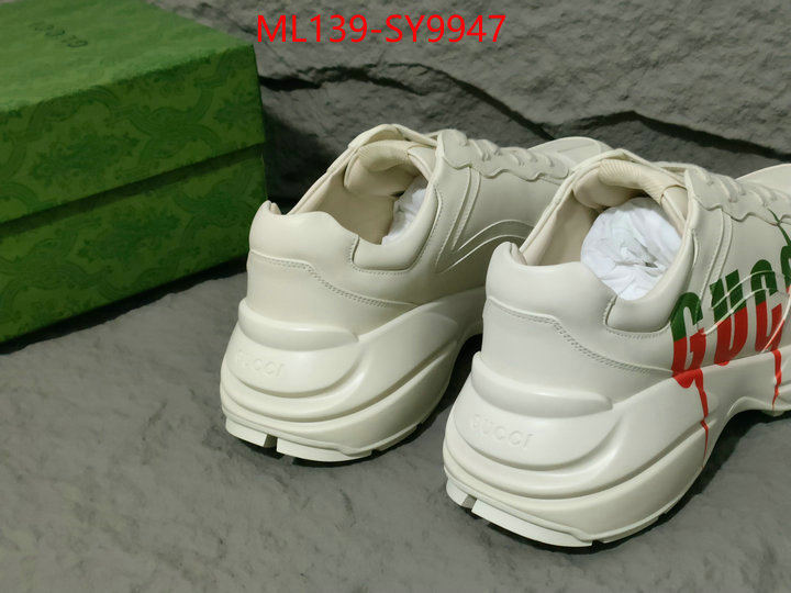 Men Shoes-Gucci mirror quality ID: SY9947 $: 139USD