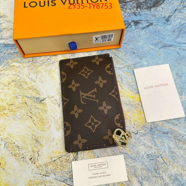 LV Bags(4A)-Wallet replica us ID: TY8753 $: 35USD