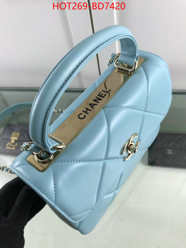 Chanel Bags(TOP)-Diagonal- replica 1:1 ID: BD7420 $: 269USD