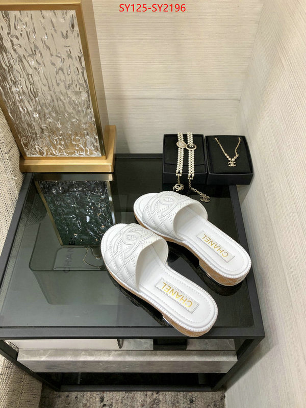 Women Shoes-Chanel buy best high-quality ID: SY2196 $: 125USD