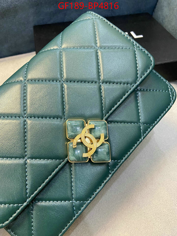 Chanel Bags(TOP)-Diagonal- 1:1 replica ID: BP4816 $: 189USD