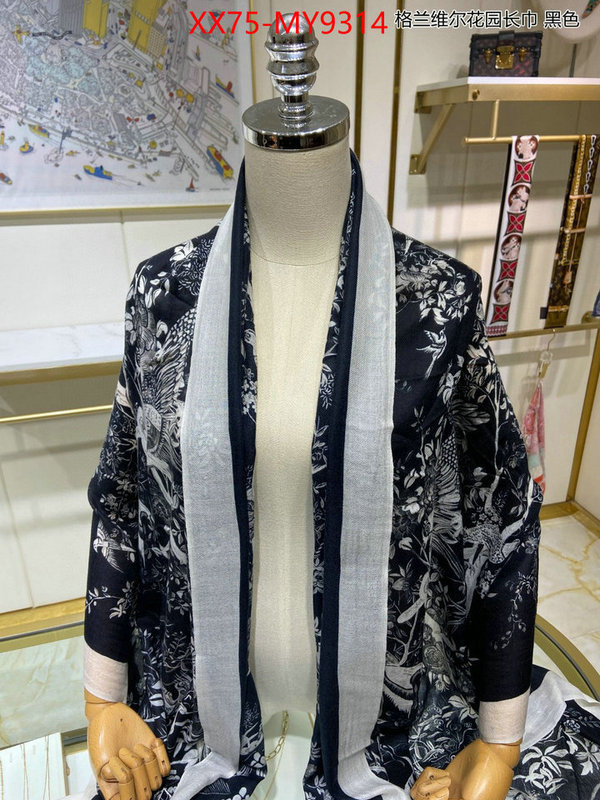 Scarf-Dior where can you buy a replica ID: MY9314 $: 75USD