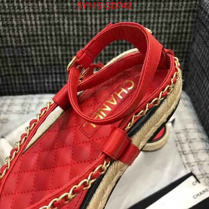 Women Shoes-Chanel shop the best high authentic quality replica ID: SD742 $: 115USD