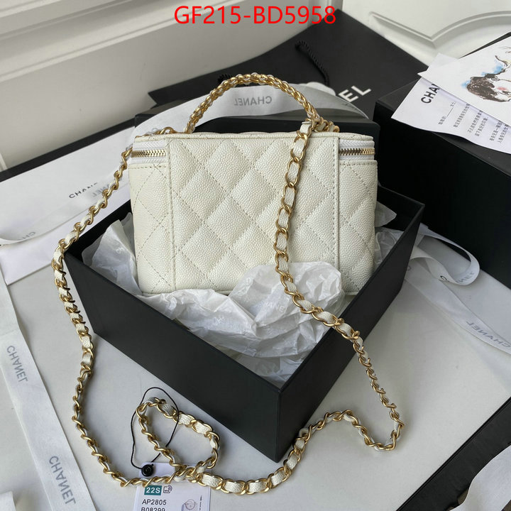 Chanel Bags(TOP)-Vanity best aaaaa ID: BD5958 $: 215USD