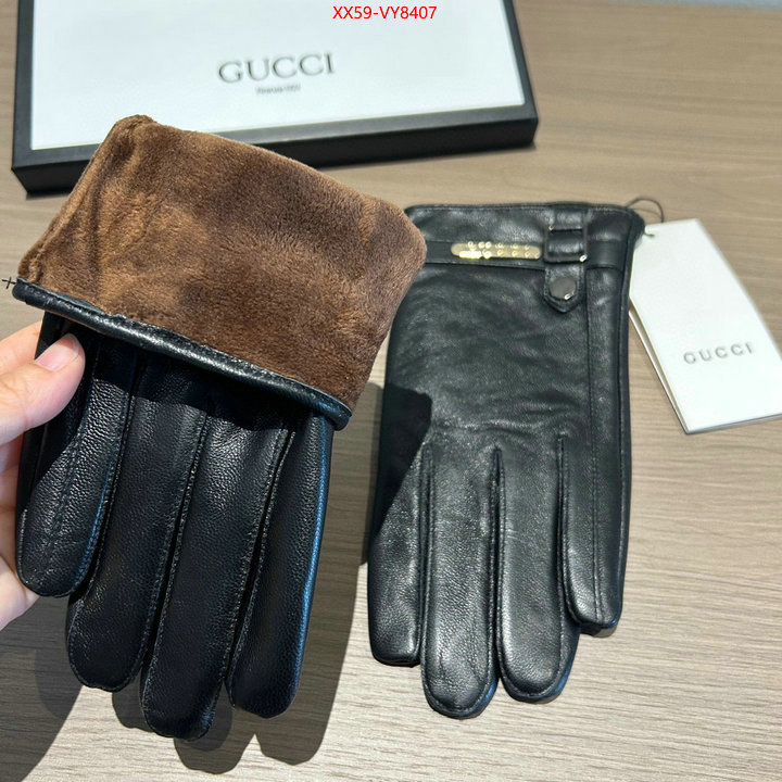 Gloves-Gucci best like ID: VY8407 $: 59USD