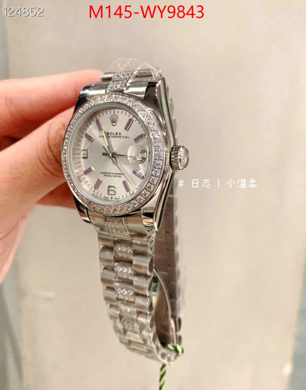 Watch(4A)-Rolex fake cheap best online ID: WY9843 $: 145USD