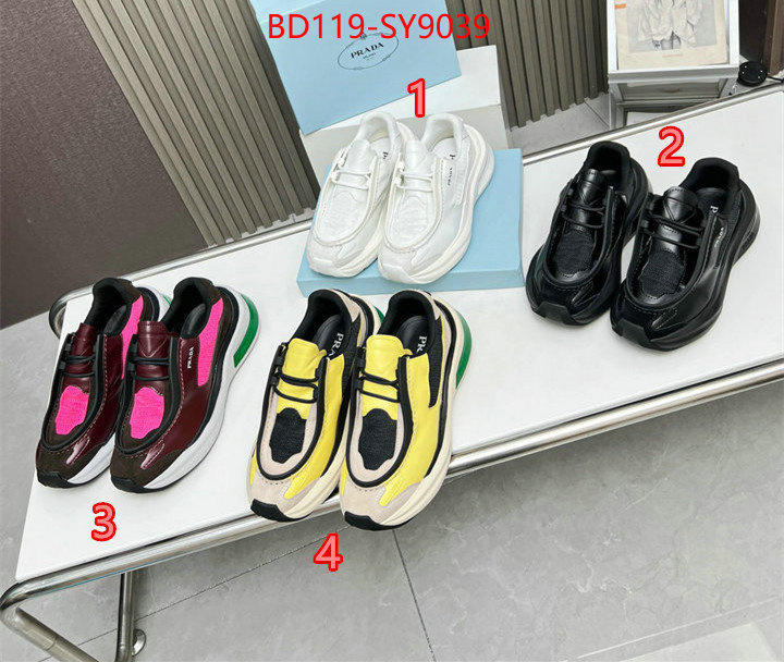 Men shoes-Prada quality aaaaa replica ID: SY9039 $: 119USD