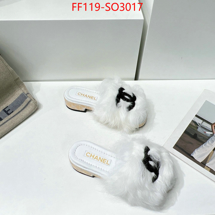 Women Shoes-Chanel fake high quality ID: SO3017 $: 119USD