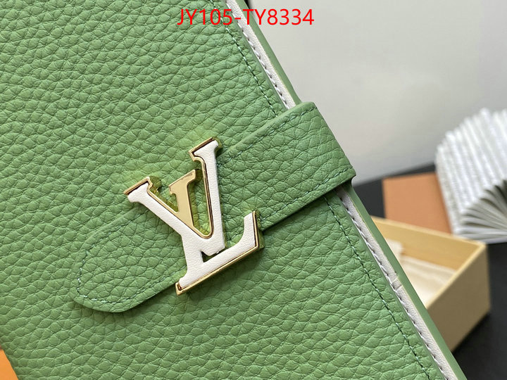 LV Bags(TOP)-Wallet customize best quality replica ID: TY8334 $: 105USD