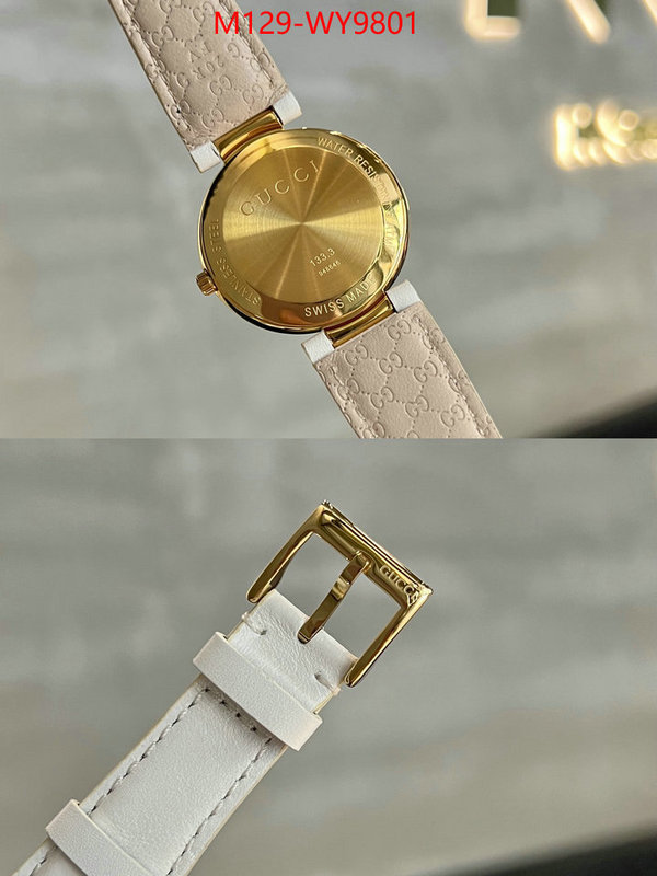 Watch(4A)-Gucci wholesale designer shop ID: WY9801 $: 129USD