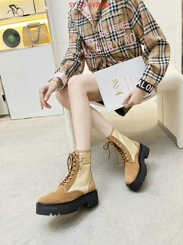 Women Shoes-Boots top grade ID: SY7962 $: 129USD