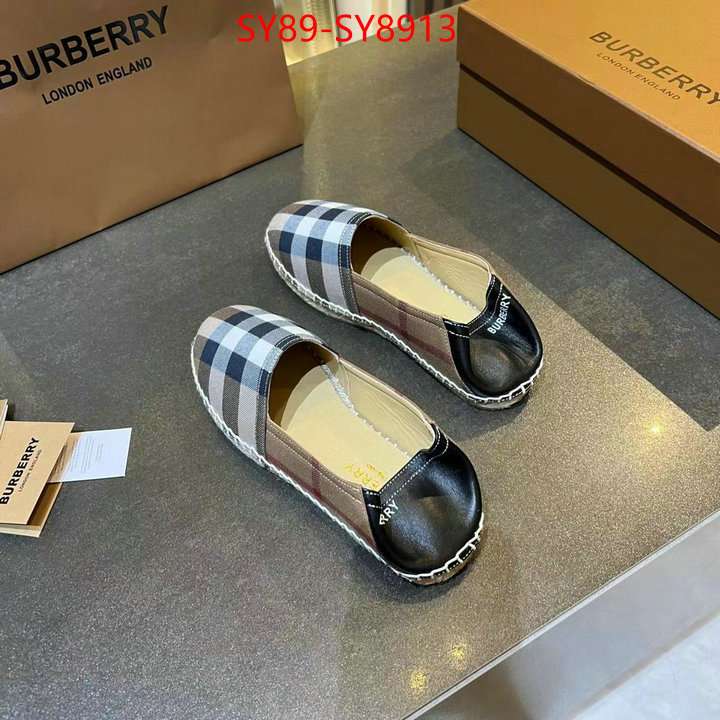 Women Shoes-Burberry best luxury replica ID: SY8913 $: 89USD