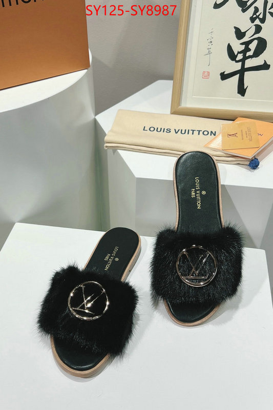 Women Shoes-LV buy sell ID: SY8987 $: 125USD