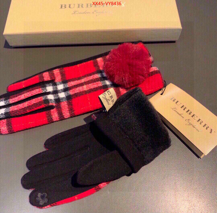 Gloves-Burberry counter quality ID: VY8436 $: 45USD