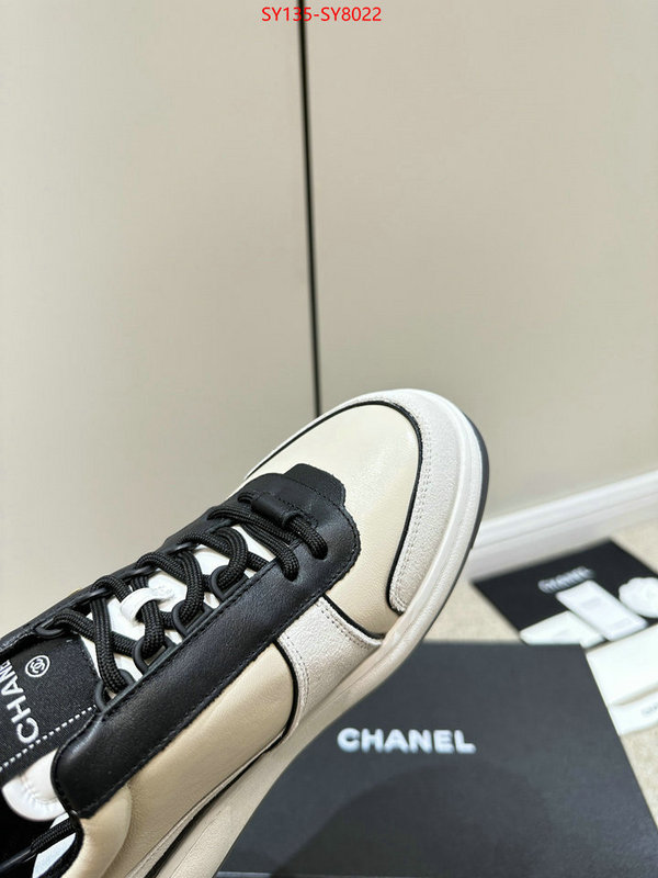 Women Shoes-Chanel customize best quality replica ID: SY8022 $: 135USD