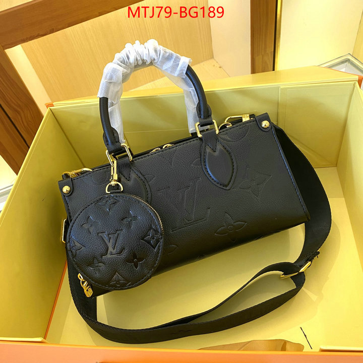 LV Bags(4A)-Handbag Collection- 2023 aaaaa replica customize ID: BG189 $: 79USD