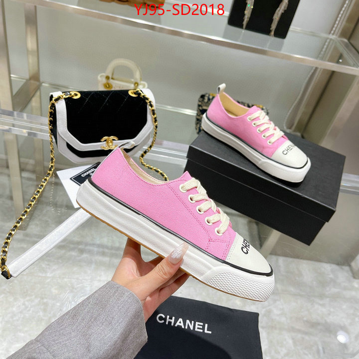 Women Shoes-Chanel fake aaaaa ID: SD2018 $: 95USD