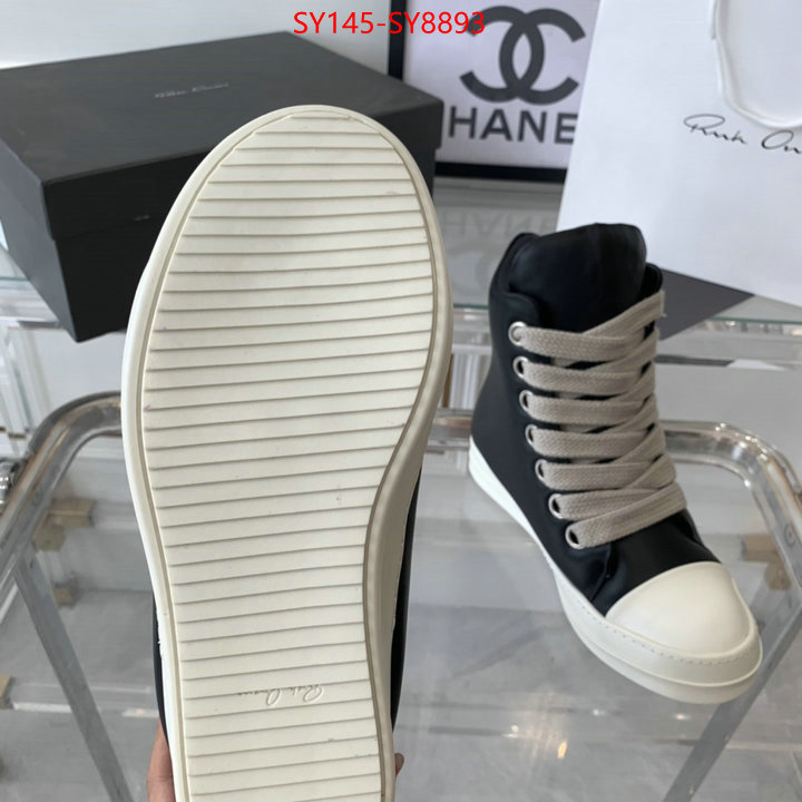 Women Shoes-RICK OWENS where quality designer replica ID: SY8893 $: 145USD