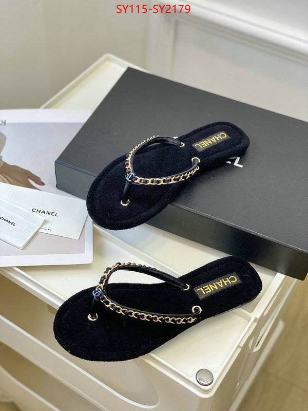 Women Shoes-Chanel aaaaa+ class replica ID: SY2179 $: 115USD