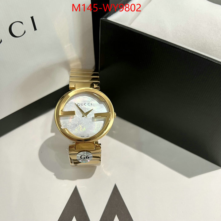 Watch(4A)-Gucci website to buy replica ID: WY9802 $: 145USD