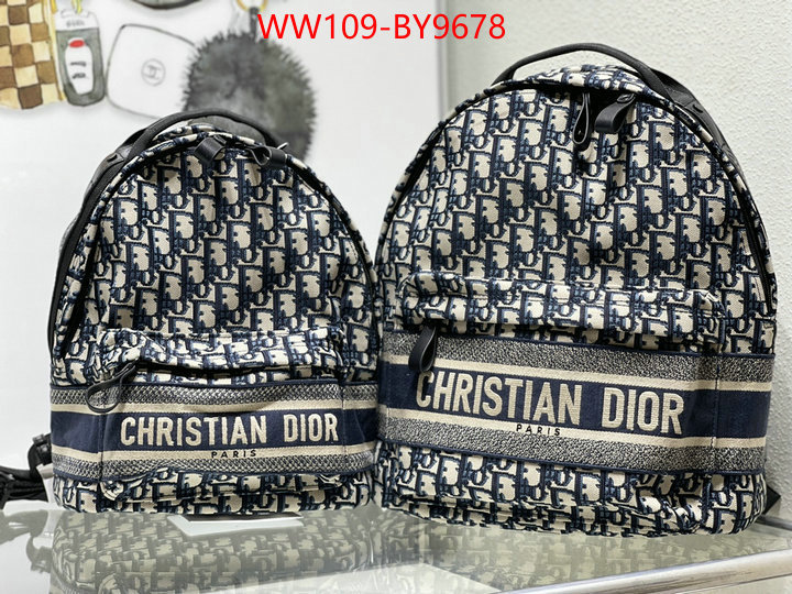 Dior Bags(4A)-Backpack- mirror copy luxury ID: BY9678