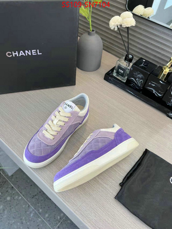 Women Shoes-Chanel aaaaa quality replica ID: SN7104 $: 109USD