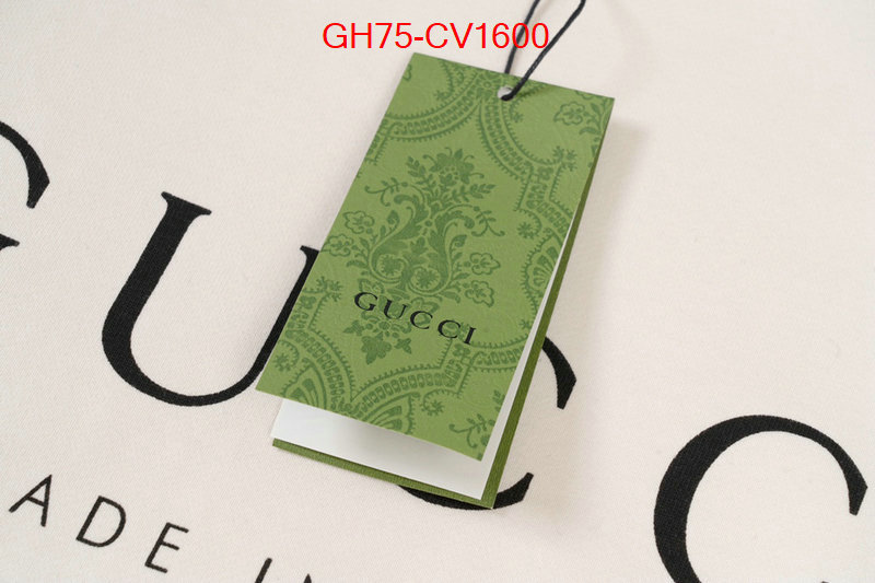 Clothing-Gucci online ID: CV1600 $: 75USD