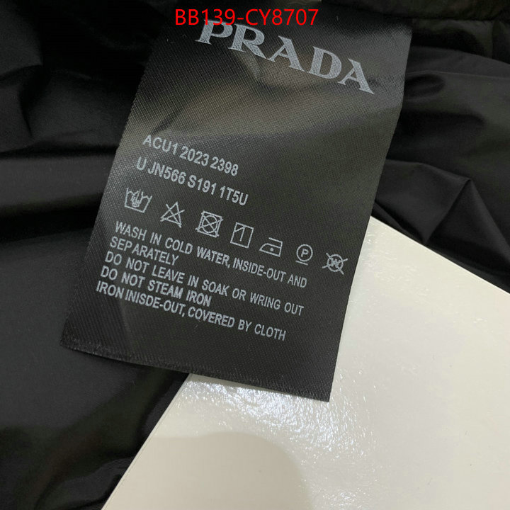 Down jacket Women-Prada find replica ID: CY8707 $: 139USD