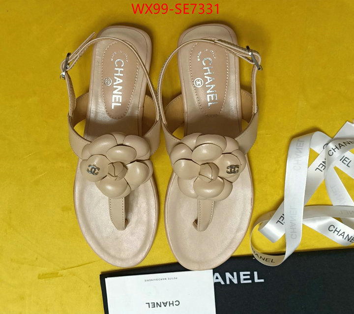 Women Shoes-Chanel unsurpassed quality ID: SE7331 $: 99USD