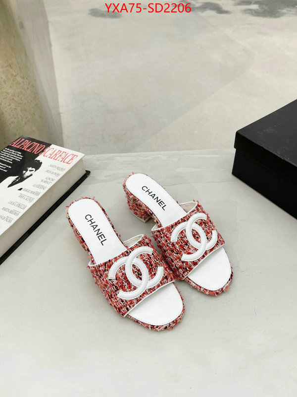 Women Shoes-Chanel best replica new style ID: SD2206 $: 75USD