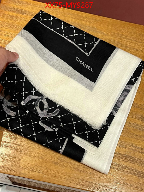 Scarf-Chanel buy ID: MY9287 $: 75USD