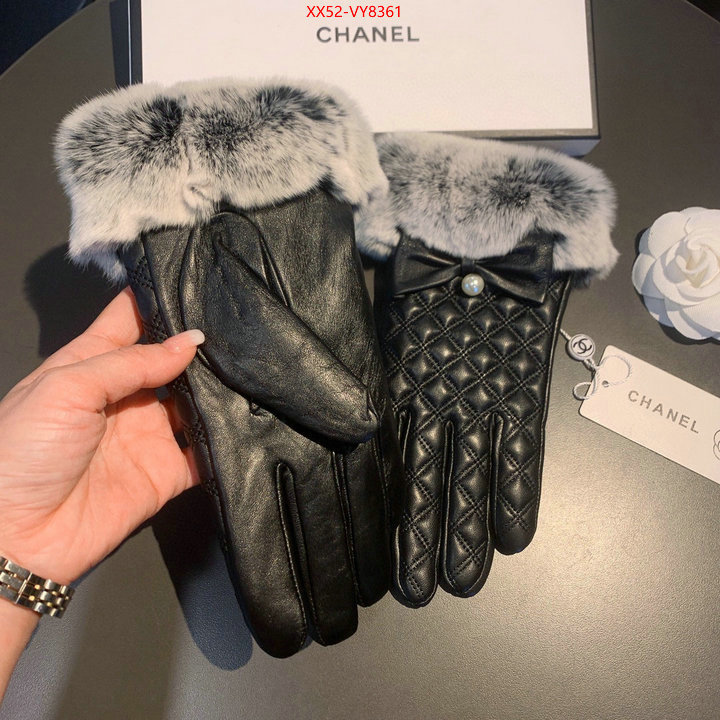 Gloves-Chanel fake ID: VY8361 $: 52USD